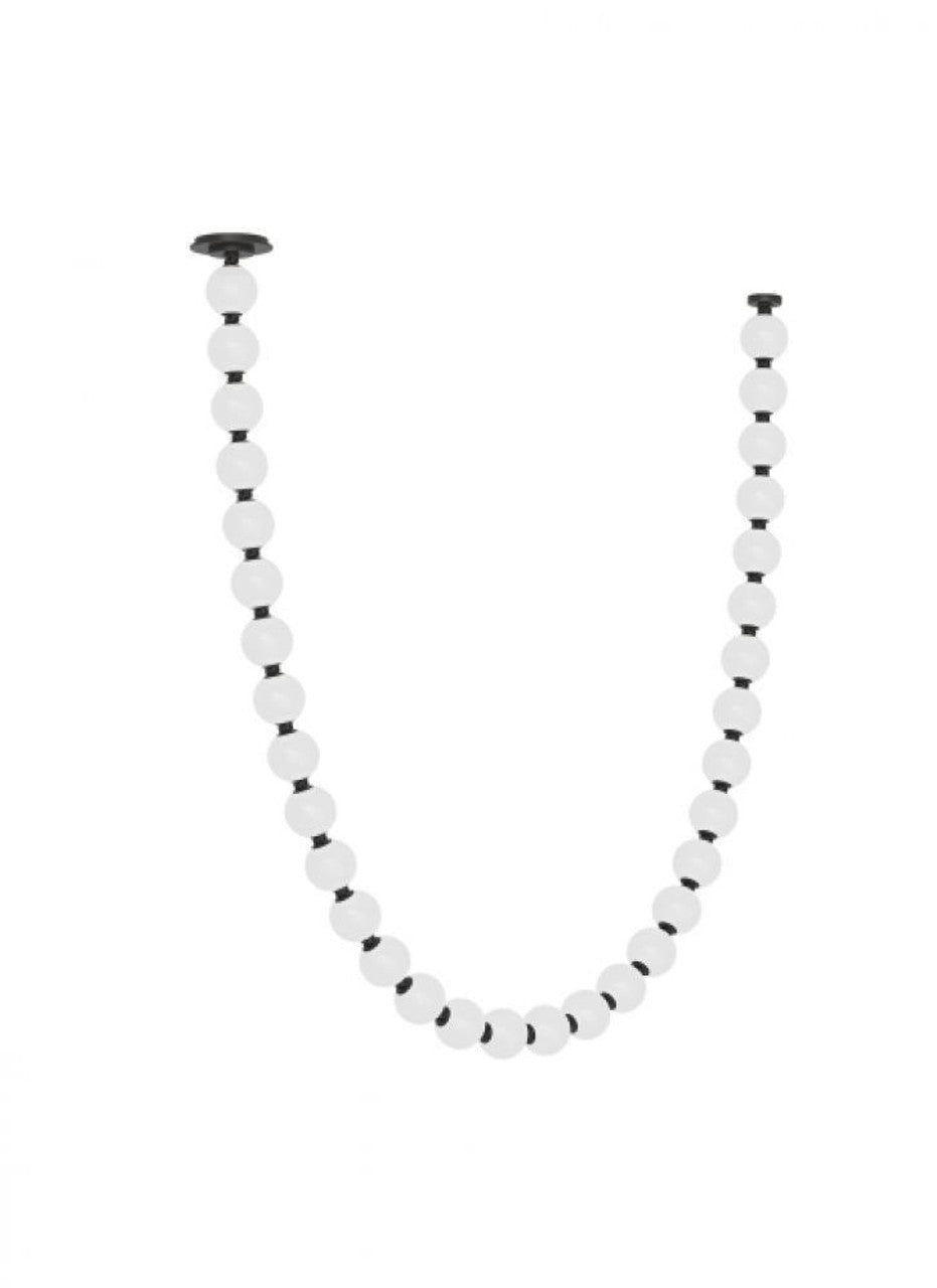 Perle Chandelier, 1-Light, LED, Dark Bronze, 89.7"H (SLCH23327BZR 70PKL36)