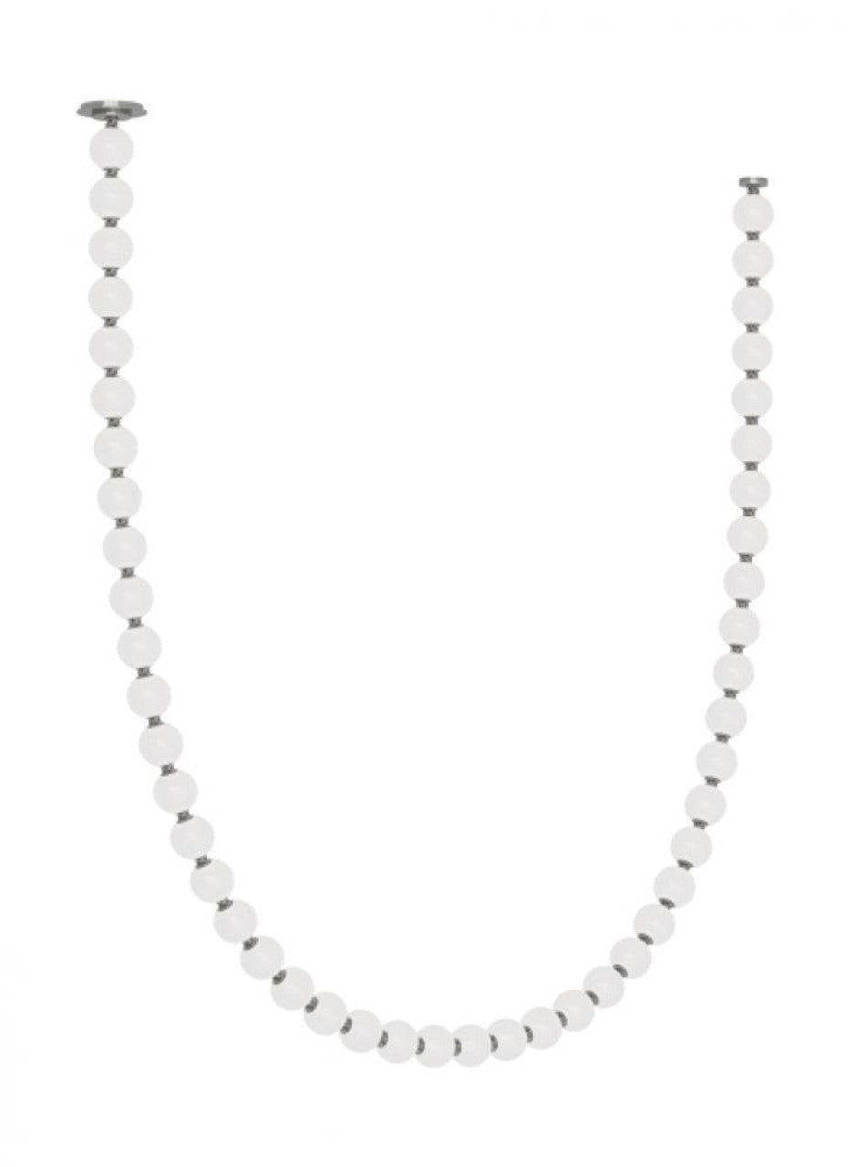 Perle Chandelier, LED, Polished Nickel, 143.9"H (SLCH22430NS 70PKH5R)