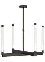 Collier Chandelier, 1-Light, LED, Polished Nickel, 140.5"H (700CLR132N-LED930R-277 70PGJE1)