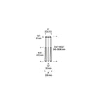 Collier Chandelier, 1-Light, LED, Polished Nickel, 140.5"H (700CLR132N-LED927R-277 70PGCM7)