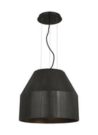 The Shanti Ceiling Pendant, 1-Light, LED, Dark Bronze, 26"W (SLPD13527BZ 70PKJ55)