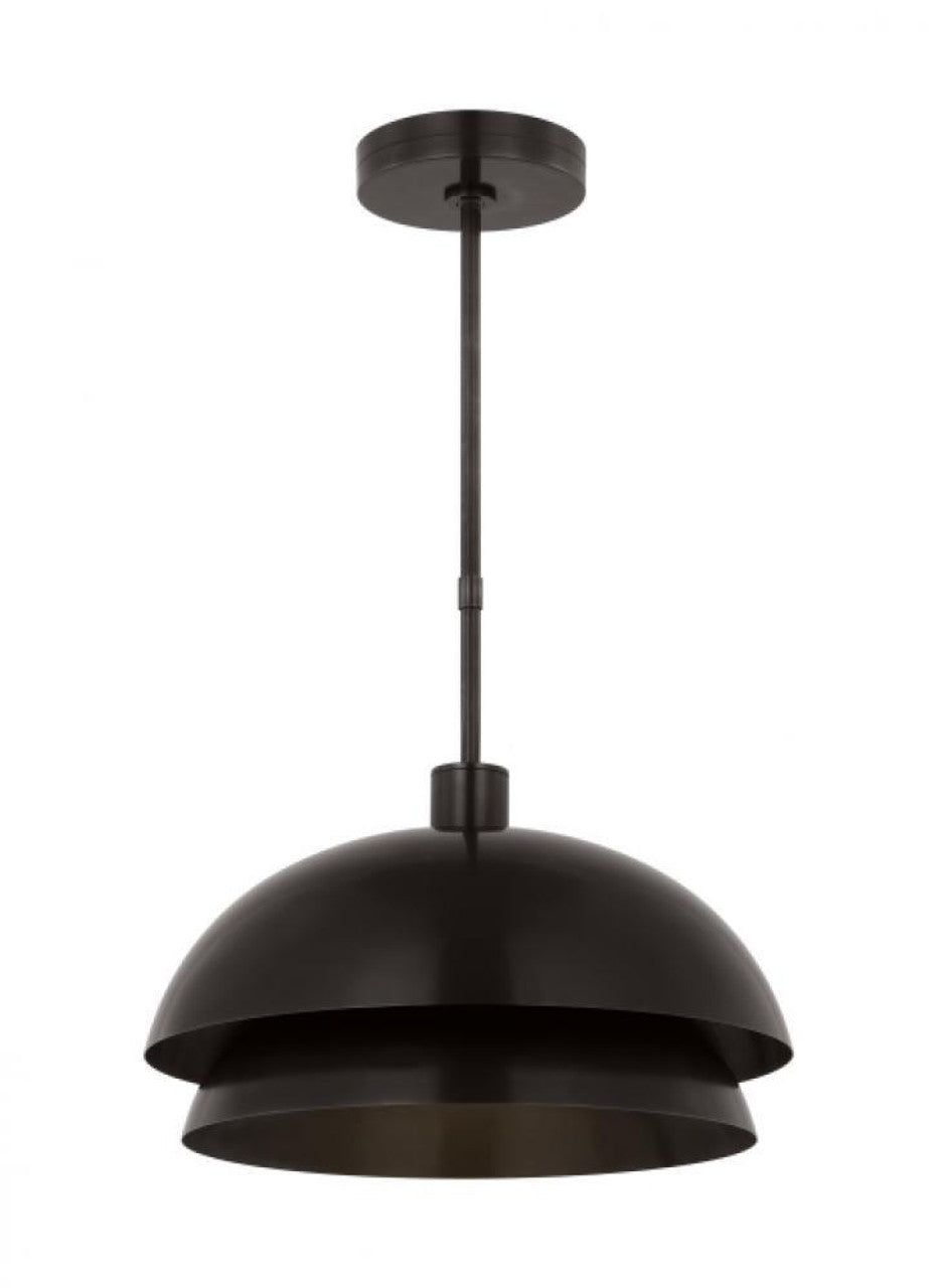 The Shanti Ceiling Pendant, LED, Natural Brass, 26"W (SLPD13327NB 70PKJ54)