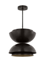 The Perle Ceiling Pendant, 1-Light, LED, Natural Brass, 51.6"H (SLPD23130NBR-277 70PKJ3M)