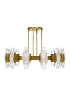 Wythe X-Large Chandelier, 12-Light, LED, Plated Brass, 47.2"W (700WYT12BR-LED927 70PGEH7)
