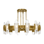 Wythe X-Large Chandelier, 12-Light, LED, Plated Brass, 47.2"W (700WYT12BR-LED927 70PGEH7)