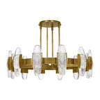 Wythe X-Large Chandelier, 12-Light, LED, Plated Brass, 47.2"W (700WYT12BR-LED927 70PGEH7)