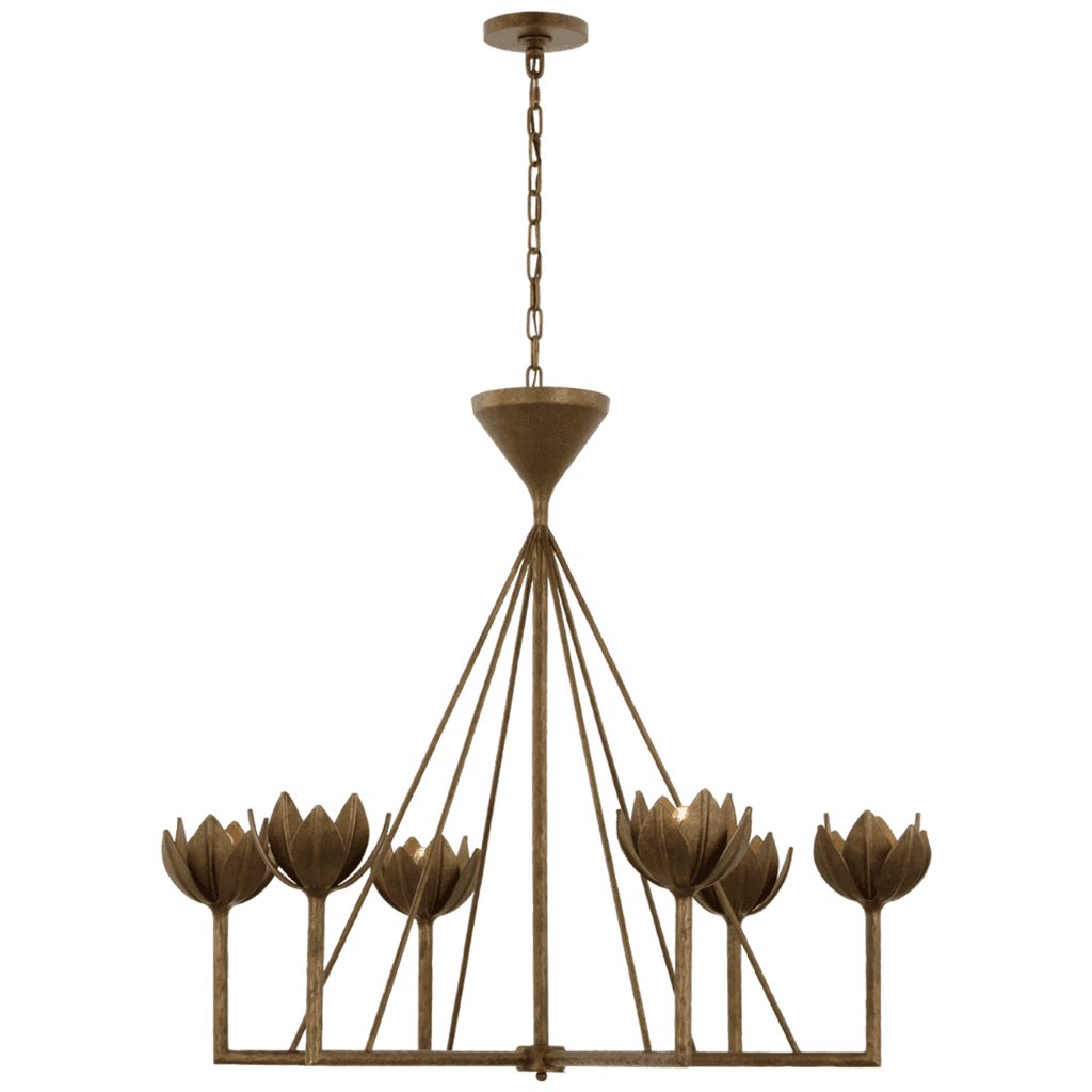 Alberto Small Low Ceiling Chandelier