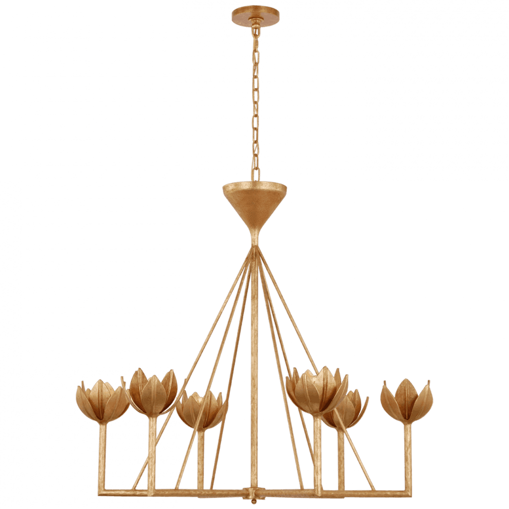 Alberto Large Low Ceiling Chandelier