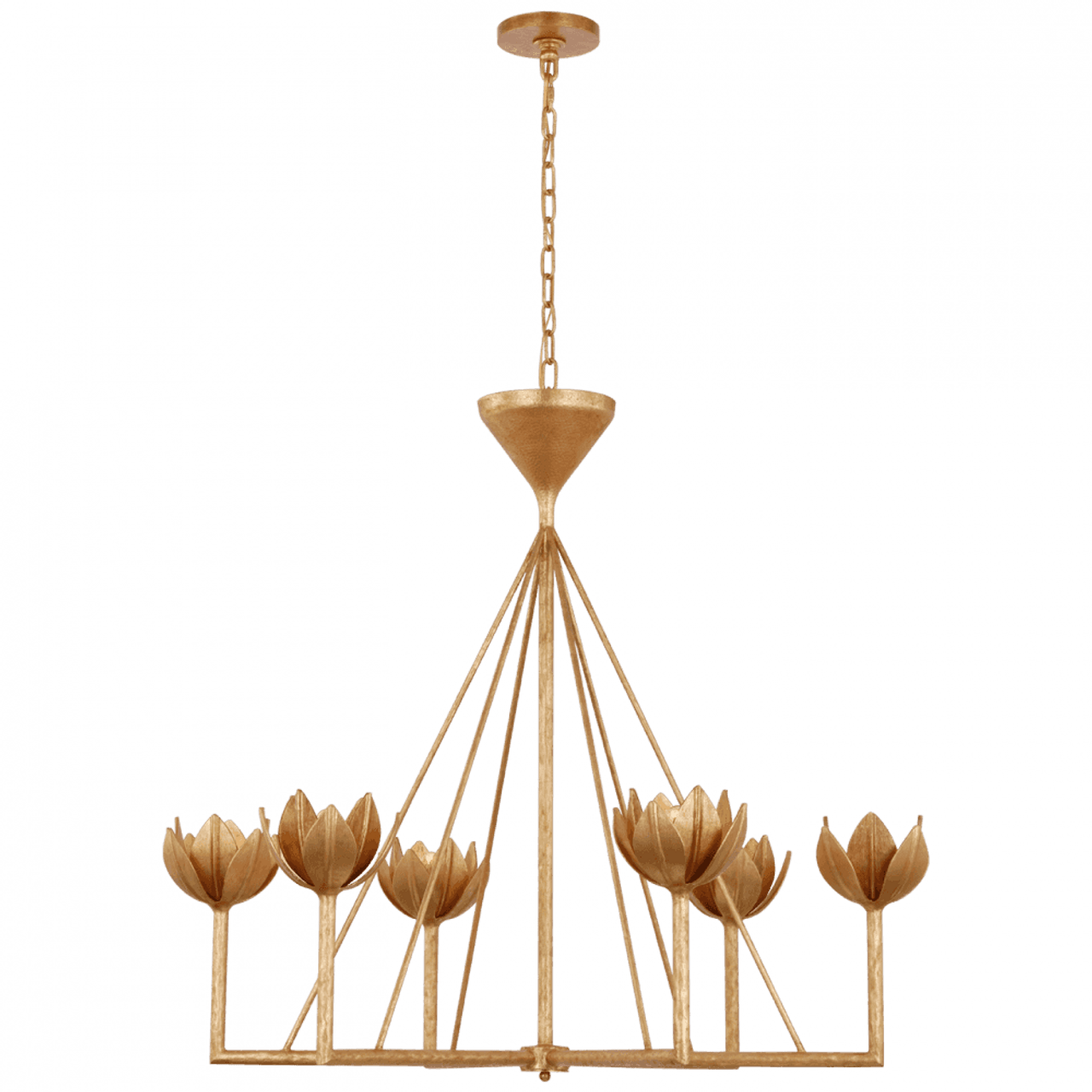 Alberto Large Low Ceiling Chandelier