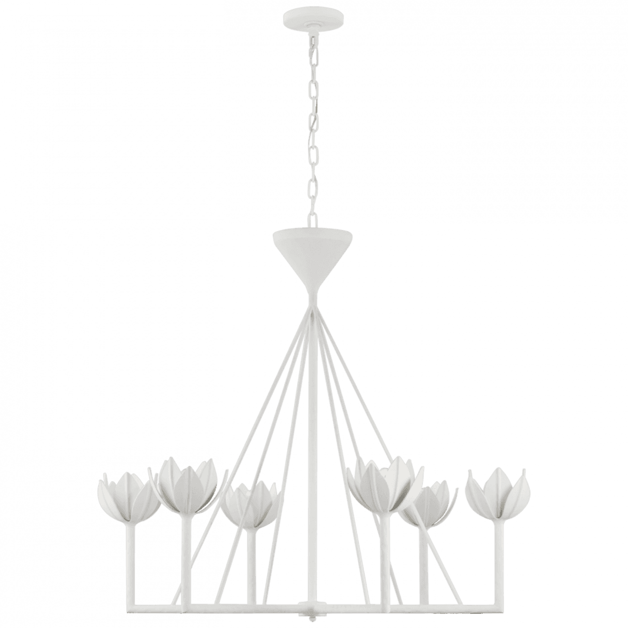 Alberto Large Low Ceiling Chandelier