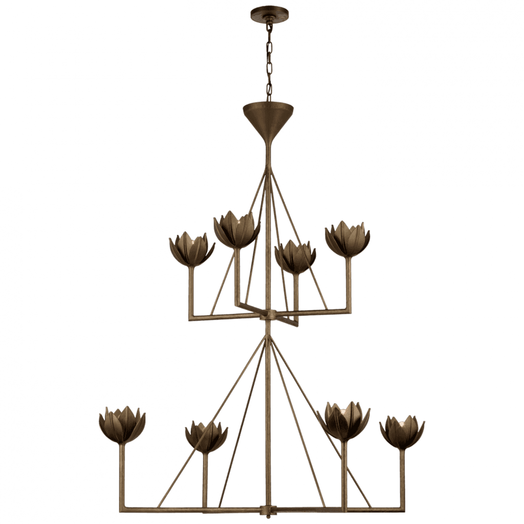 Alberto Medium Two Tier Chandelier