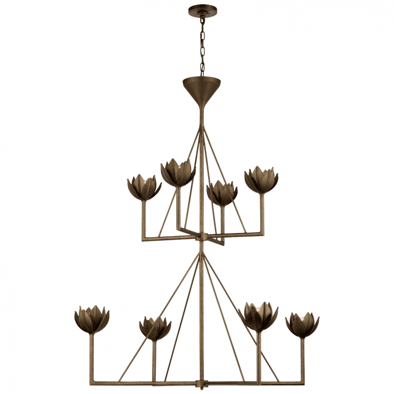 Alberto Medium Two Tier Chandelier