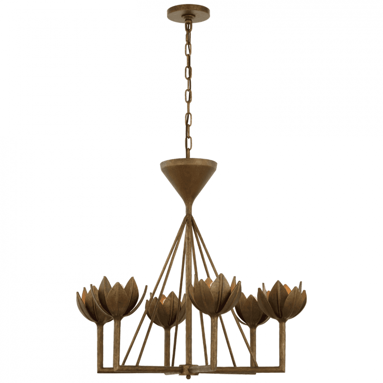 Alberto Small Low Ceiling Chandelier