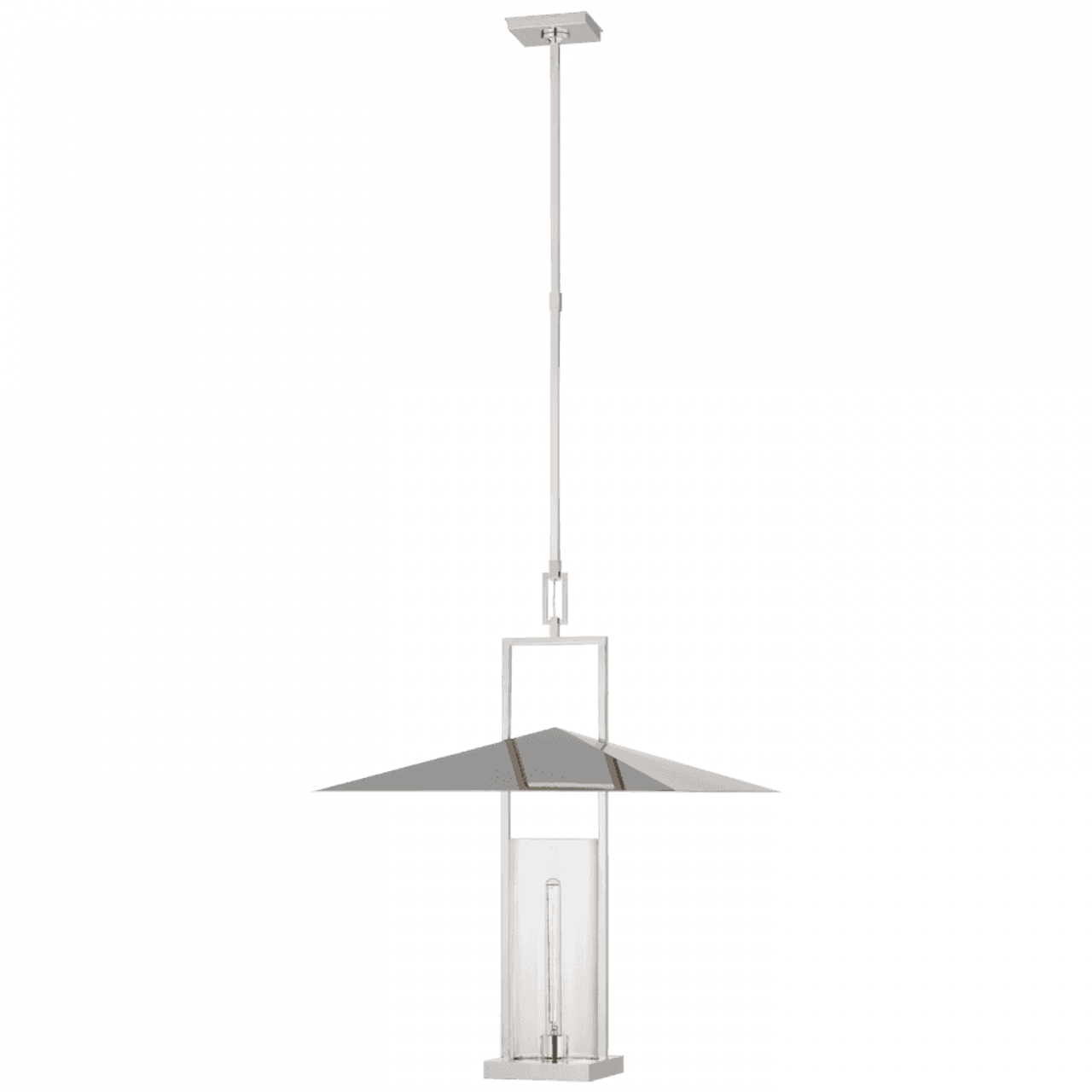 Hendricks Large Globe Pendant - Polished Nickel