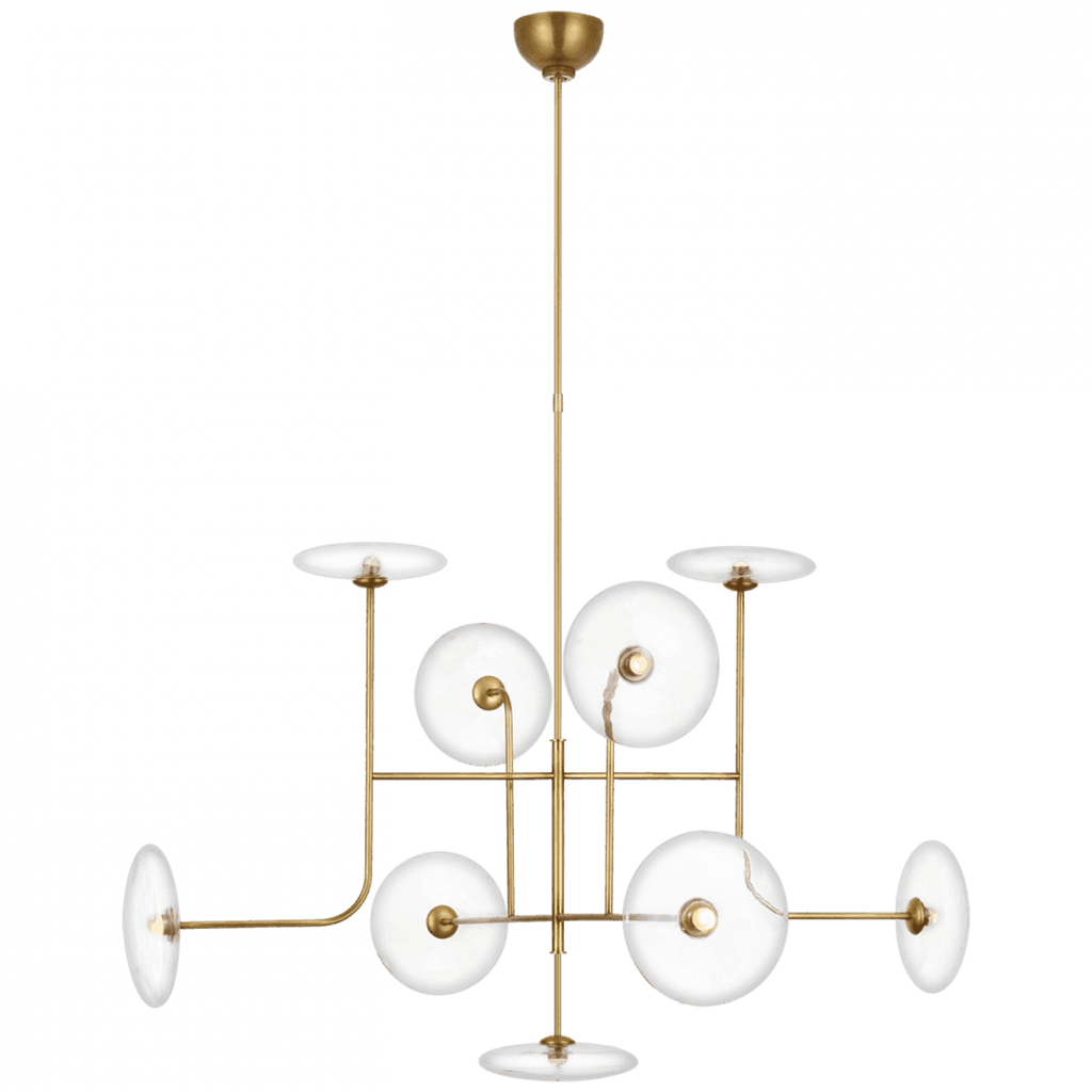 Piaf Grande Two-Tier Chandelier
