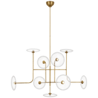 Piaf Grande Two-Tier Chandelier