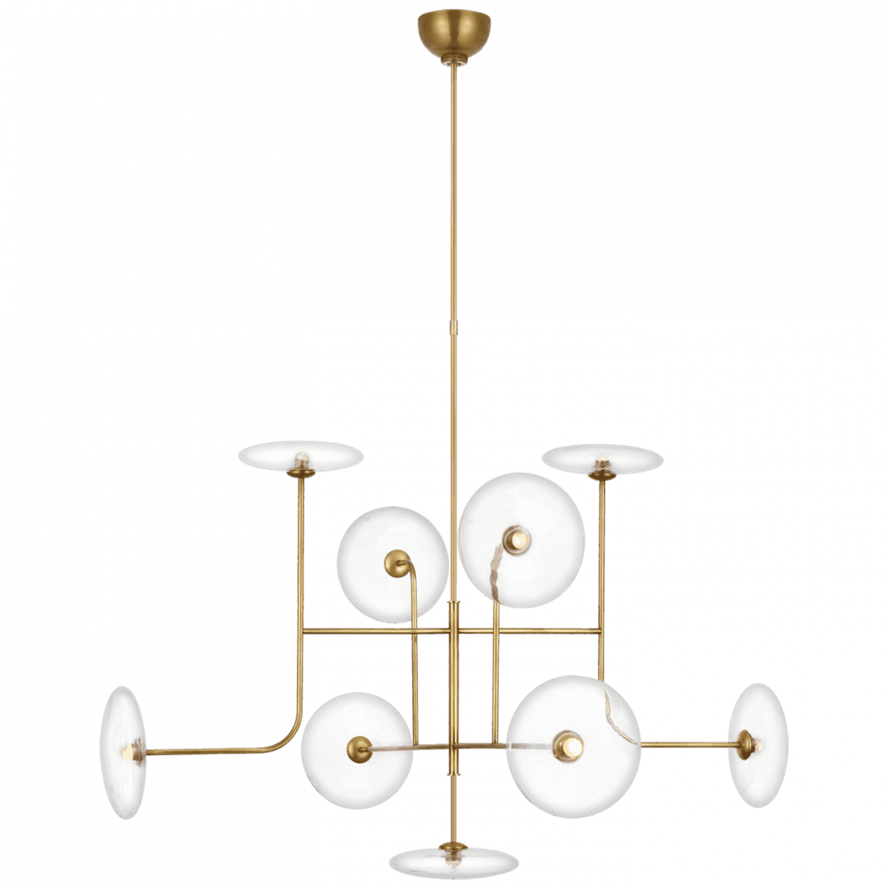 Piaf Grande Two-Tier Chandelier