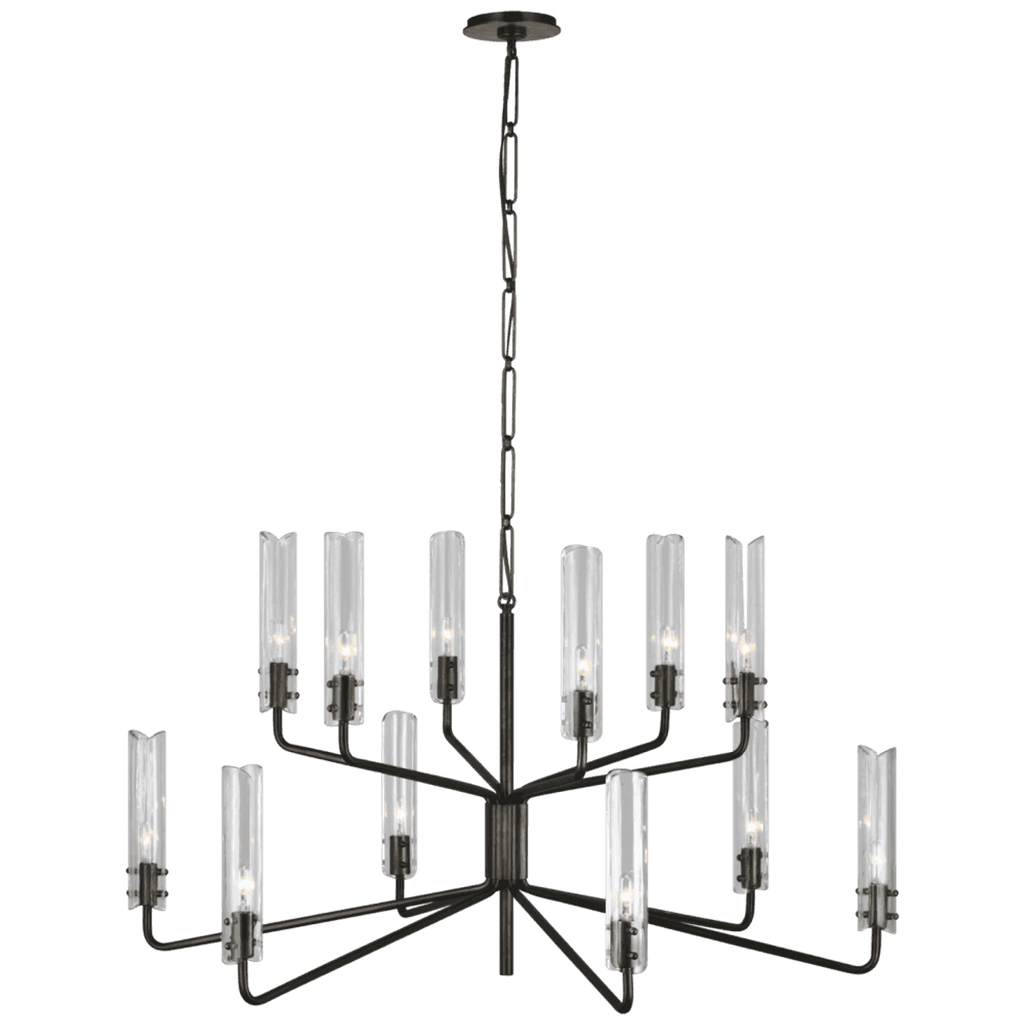 Casoria Medium Two-Tier Chandelier