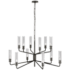 Casoria Medium Two-Tier Chandelier