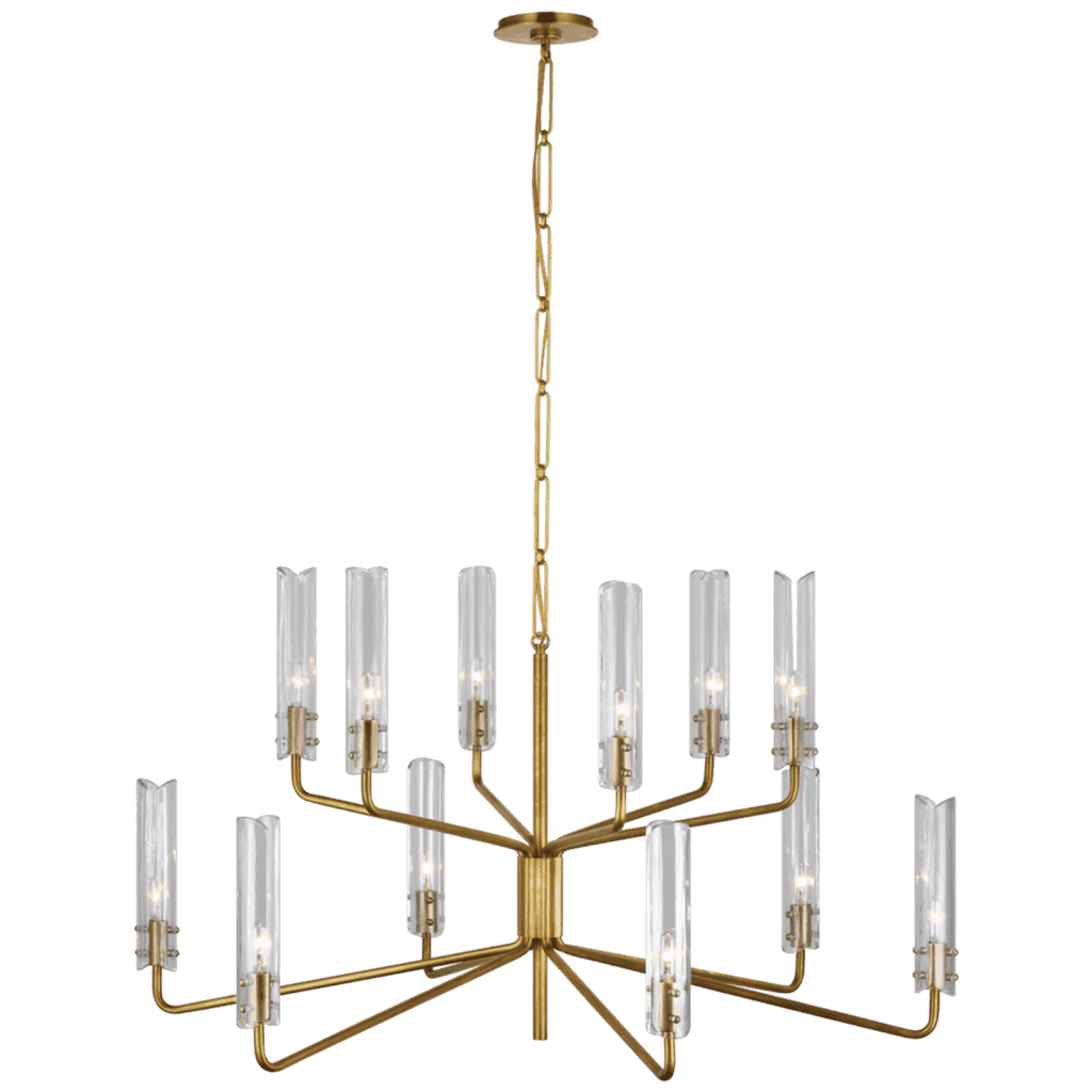 Casoria Medium Two-Tier Chandelier