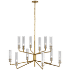 Casoria Medium Two-Tier Chandelier