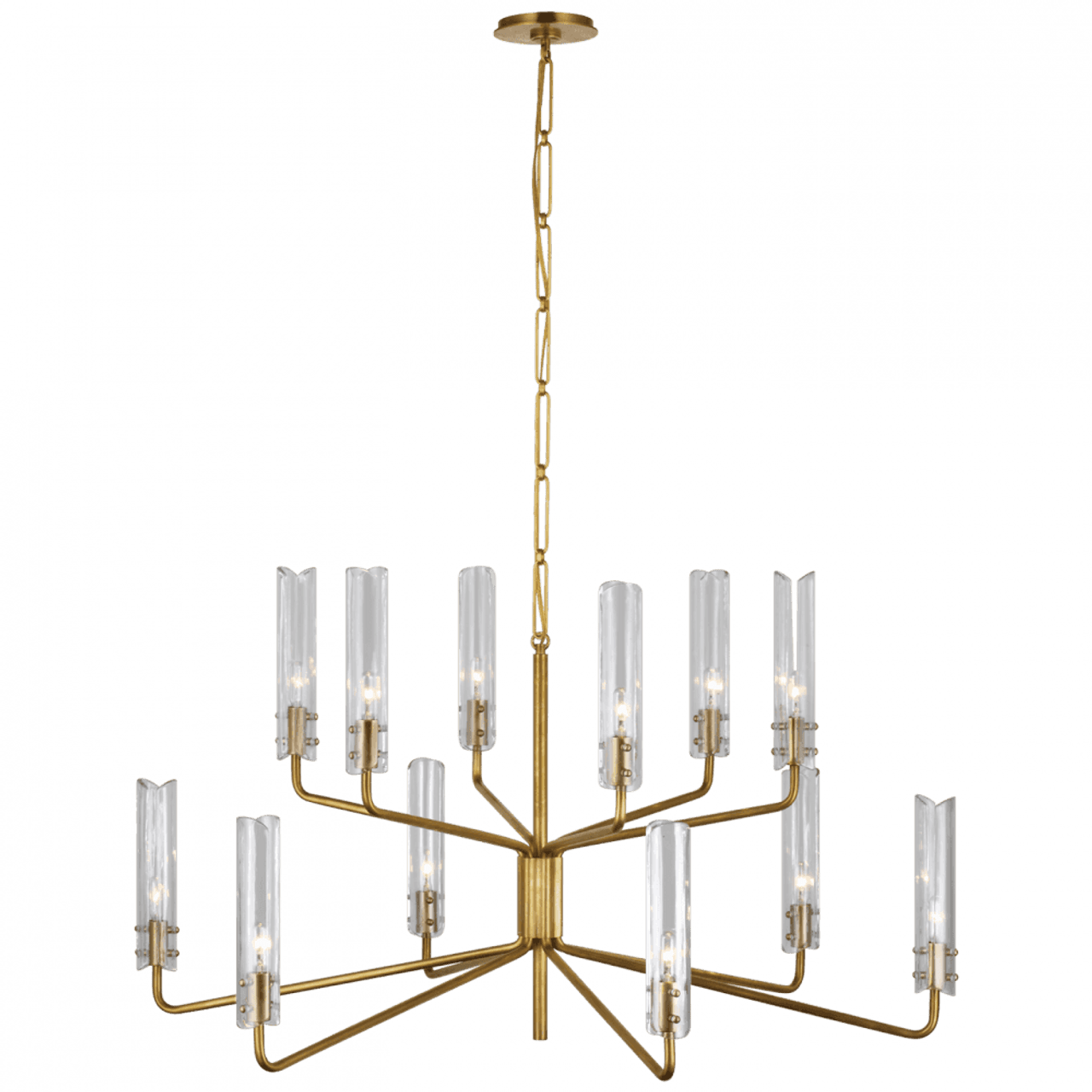 Casoria Medium Two-Tier Chandelier