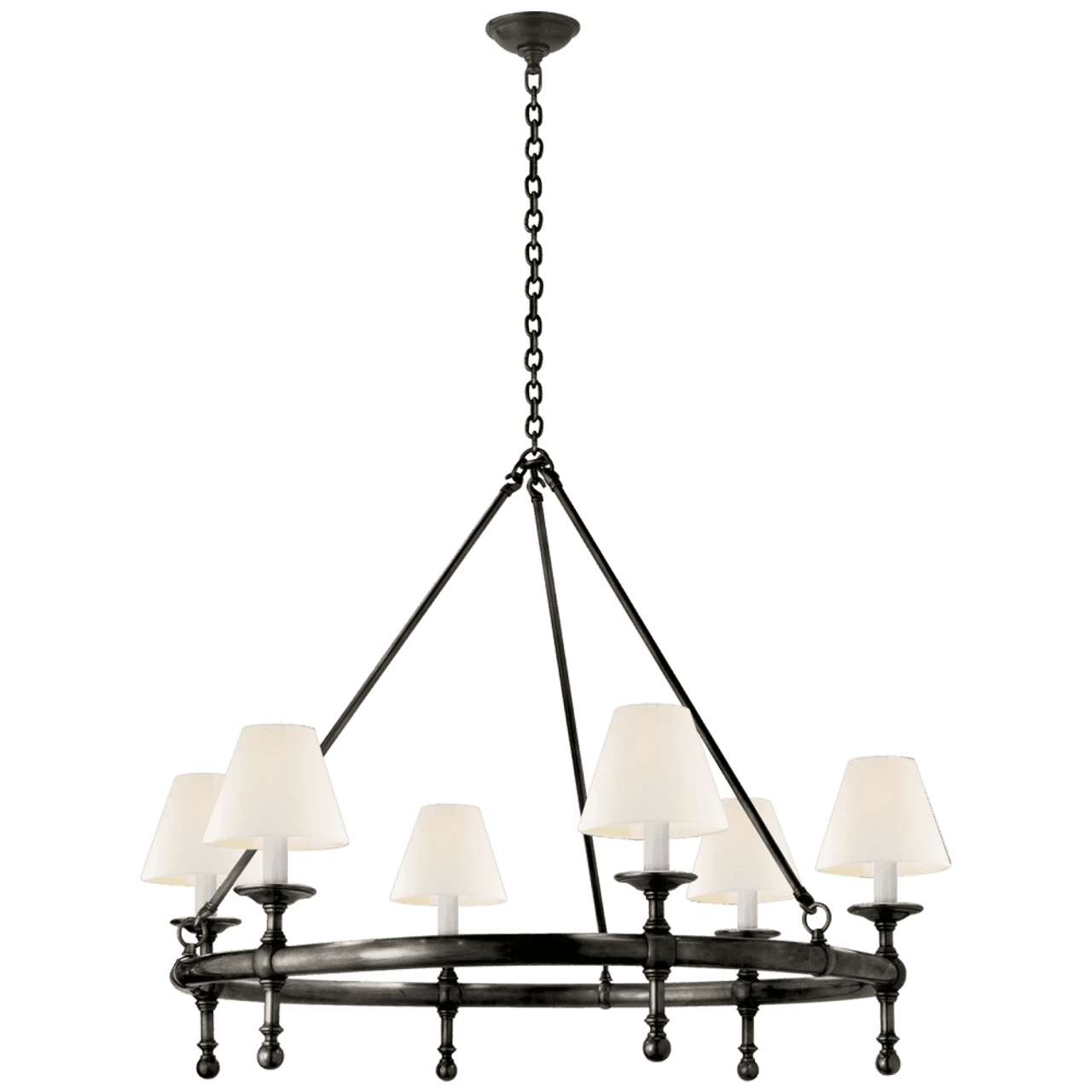 Grenol Medium Modern Bamboo Chandelier