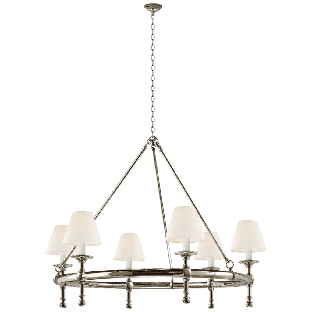 Classic Two-Tier Ring Chandelier