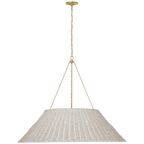 Cara Medium Sculpted Pendant - Polished Nickel