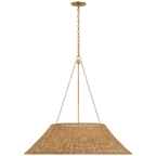 Jasmine Pendant, 1-Light, LED, Gold, 36"W (284-42-GL 95FN)