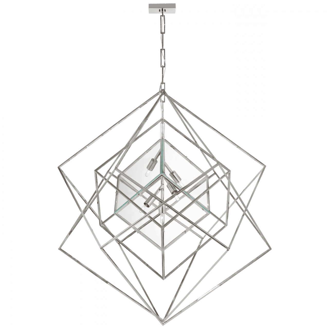 Cubist Large Chandelier