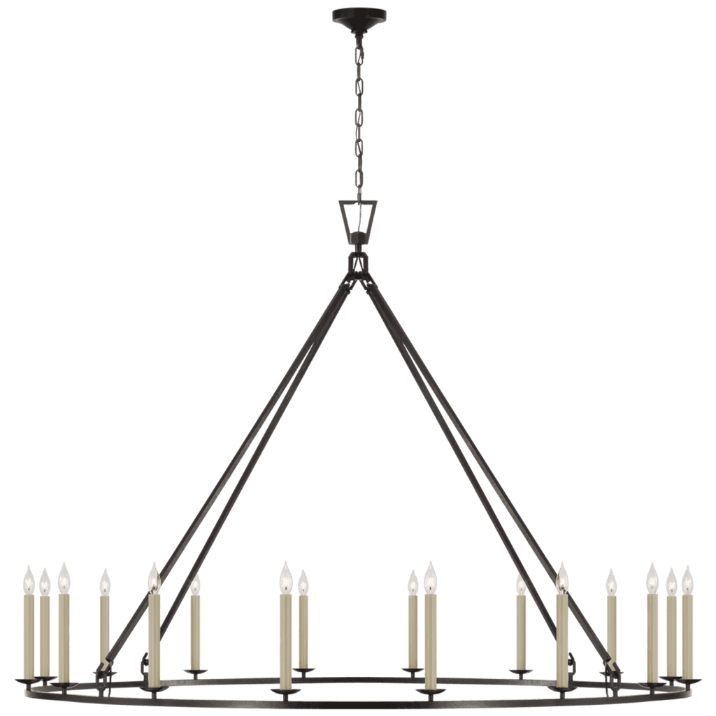 Darlana Grande Single Ring Chandelier