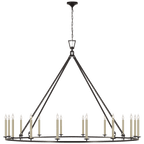 Darlana Grande Single Ring Chandelier