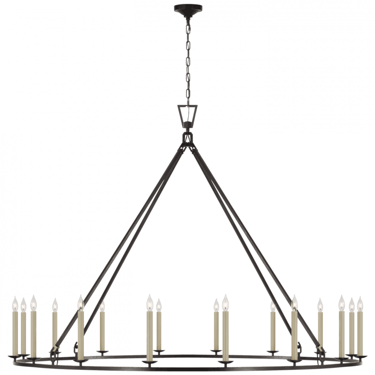 Darlana Grande Single Ring Chandelier