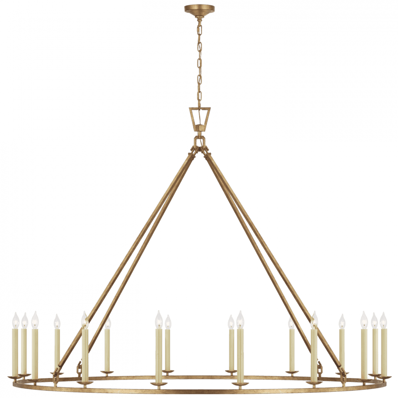 Darlana Grande Single Ring Chandelier