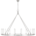 Darlana Grande Single Ring Chandelier