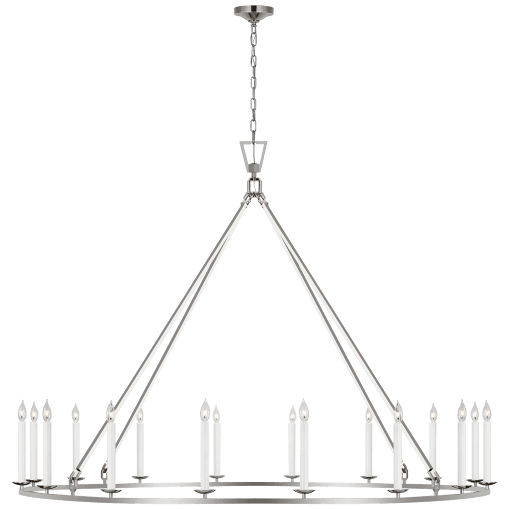 Darlana Oversized Single Ring Chandelier