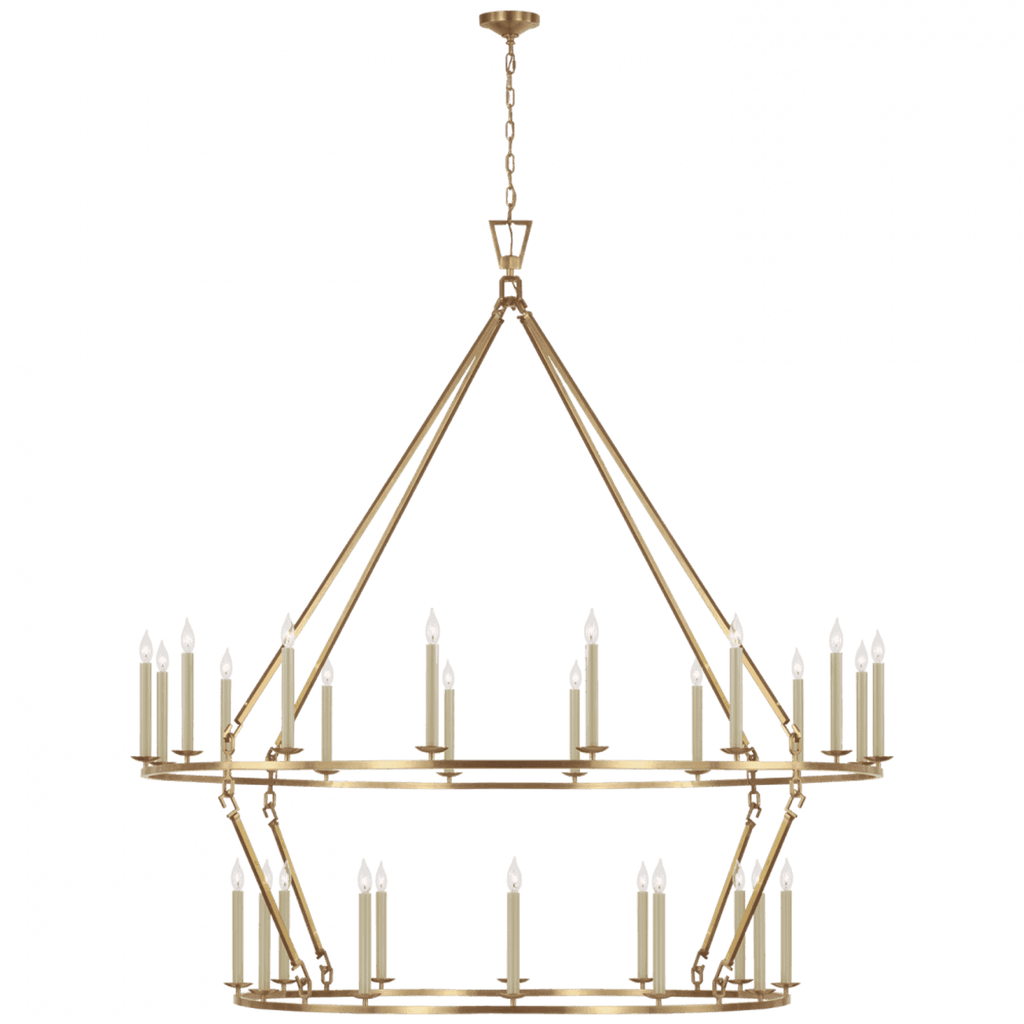 Darlana Oversized Two Tier Chandelier