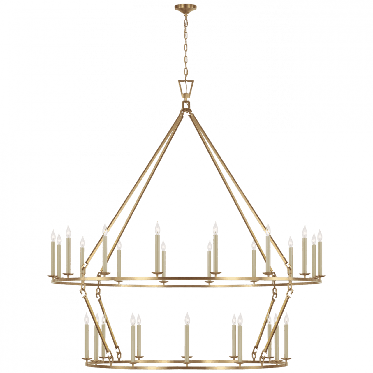 Darlana Oversized Two Tier Chandelier