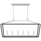 Darlana Large Rattan Wrapped Linear Lantern