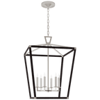 Darlana Large Rattan Wrapped Linear Lantern