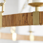 Darlana Large Wrapped Ring Chandelier