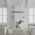 Walker Grande Offset Chandelier