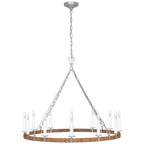 Darlana Large Wrapped Ring Chandelier