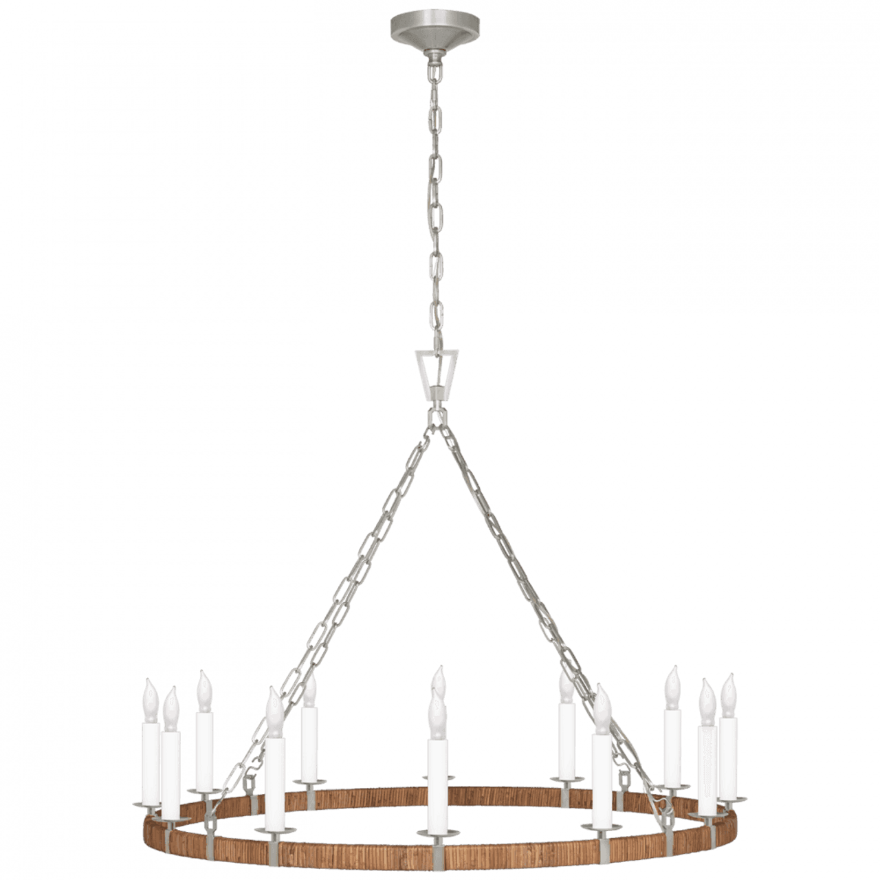 Darlana Large Wrapped Ring Chandelier