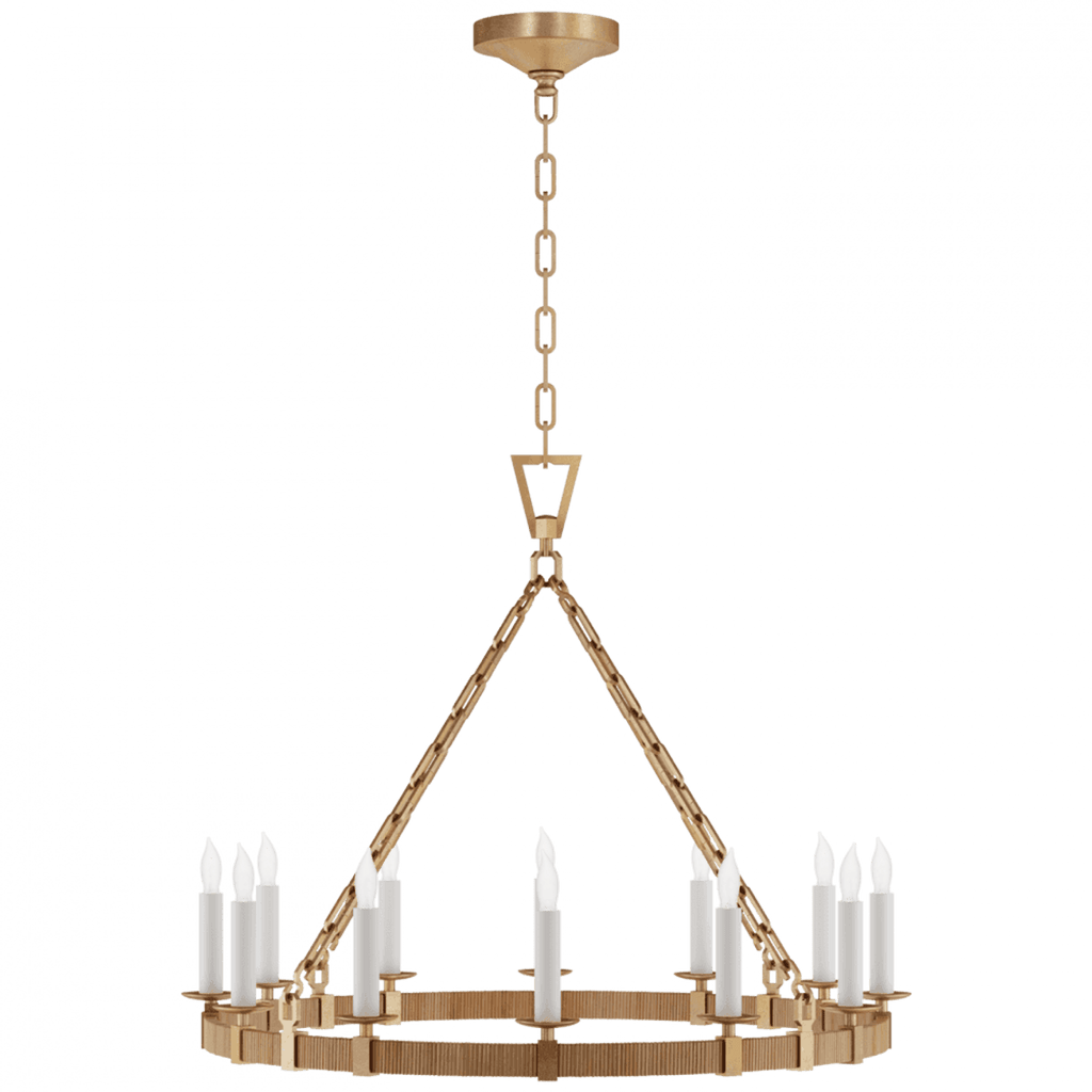 Darlana Medium Wrapped Ring Chandelier