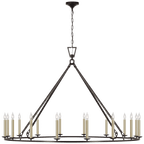 Darlana Oversized Single Ring Chandelier