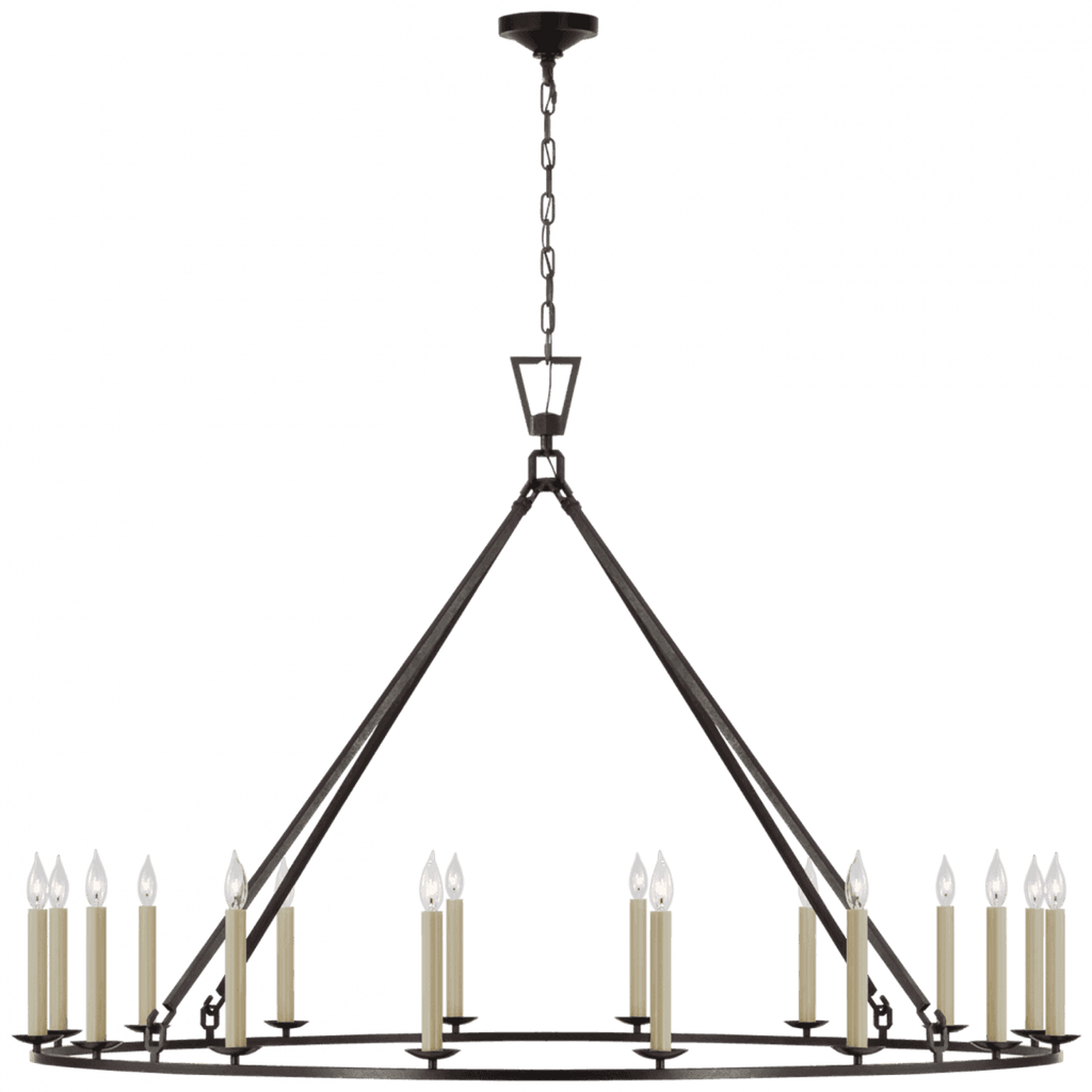 Darlana Oversized Single Ring Chandelier