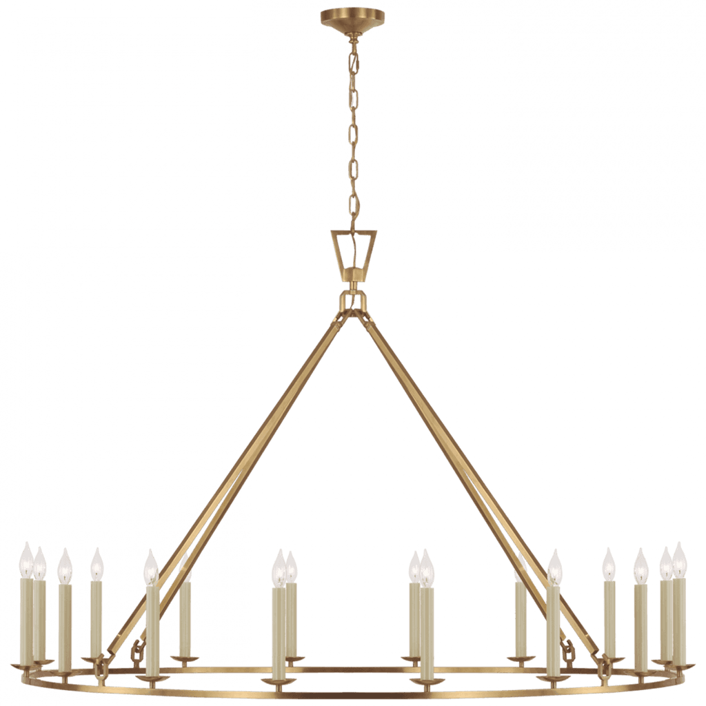 Darlana Oversized Single Ring Chandelier