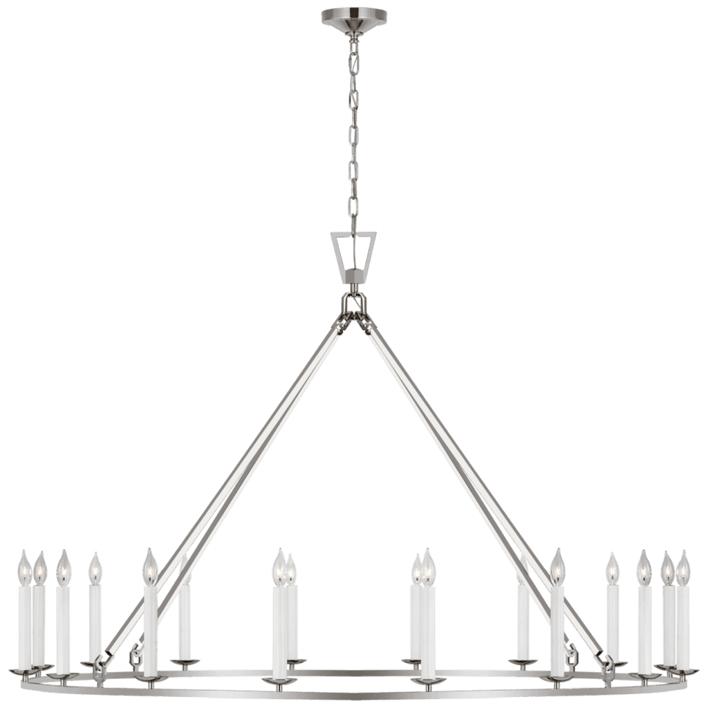 Darlana Oversized Single Ring Chandelier